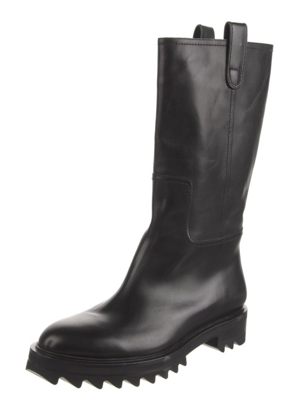 Tamera Mellon Leather (rain) Mid-Calf Boot
